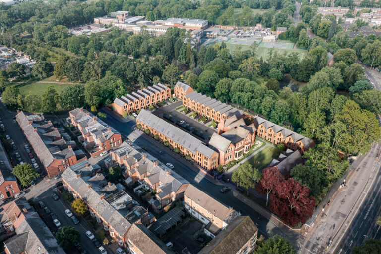 Oakley Gardens aerial